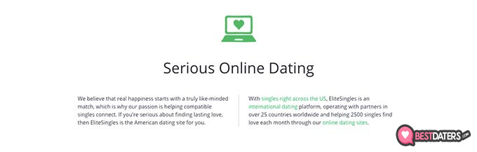 Elite Singles reviews: serious online dating.